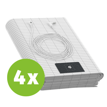 4 sábanas GroundingWell™