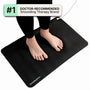 Barefoot on Grounding Mat